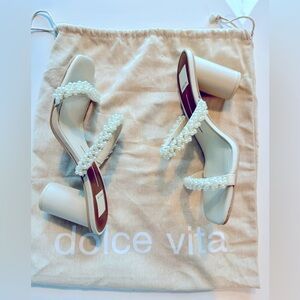 Dolce Vita River Pearl Heels Size 8